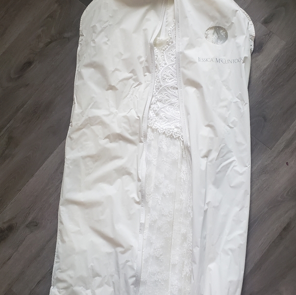 Jessica Mcclintock Gunne Sax Vintage Wedding Dress - Picture 15 of 16